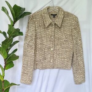 Louben Short Button Up Jacket -  size 12